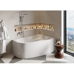 Ванна акриловая Vagnerplast Melite 160x105 R правая