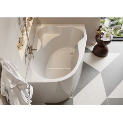 Ванна акриловая Vagnerplast Melite 160x105 R правая