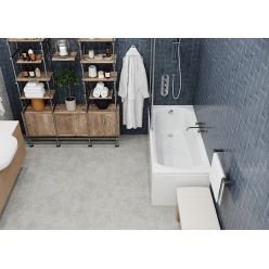 Ванна акриловая Vagnerplast Ebony 160x75