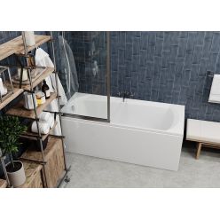 Ванна акриловая Vagnerplast Ebony 160x75