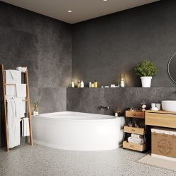 Ванна акриловая Vagnerplast Hapi 170x110 L левая