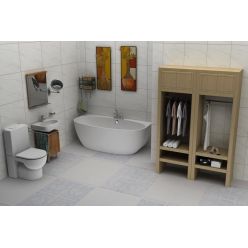 Ванна акриловая Vagnerplast Benin 170x80