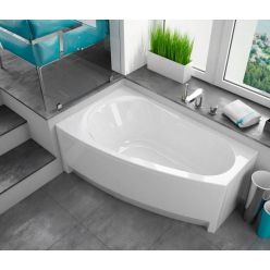 Акриловая ванна Alba Spa Baline 150x90 L левая