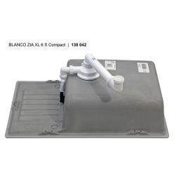 Кухонная мойка Blanco Zia XL 6 S Compact алюметаллик
