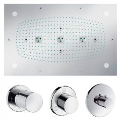 Верхний душ Hansgrohe Raindance Rainmaker 28418000 с подсветкой