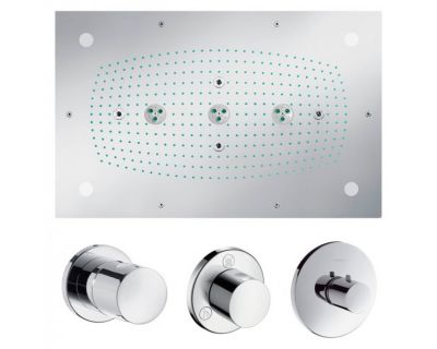 Верхний душ Hansgrohe Raindance Rainmaker 28418000 с подсветкой