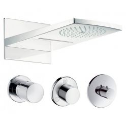 Верхний душ Hansgrohe Raindance Rainfall 180 AIR 2jet 28433000 хром