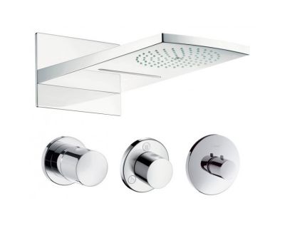 Верхний душ Hansgrohe Raindance Rainfall 180 AIR 2jet 28433000 хром