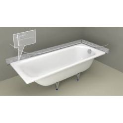 Стальная ванна Kaldewei Saniform Plus 180x80, 375-1 112800013001 с самоочищением