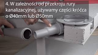 Montaż wpustu podłogowego. Zobacz jak zrobić to prawidłowo.