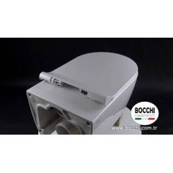 Чаша подвесного унитаза Bocchi V-Tondo Rimless 1416-002-0129, белый матовый