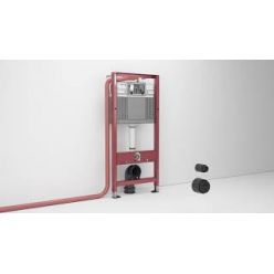 Инсталляция для унитаза TECE base kit 9400921, клавиша хром глянец