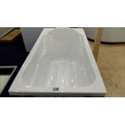 Акриловая ванна BAS Верона 150x70 на каркасе с Г/М оборудованием, ВГ00319