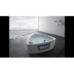 Гидромассажная ванна Gemy G9068 K 200x190x80 (гидромассаж, аэромассаж, электр.пульт, хромотерапия)