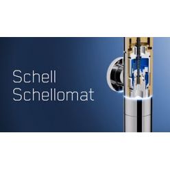 Кран смывной нажимной для унитаза DN20 Schell Schellomat Basic 022470699