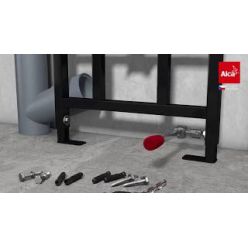 Комплект: Инсталляция AlcaPlast + унитаз Ideal Standard Ellise + клавиша смыва M571 (хром), AM101/1120-4:1M571-VE-01+T569201