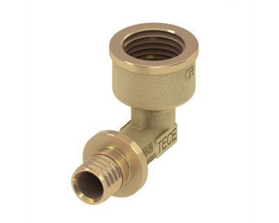 TECEflex 768020 Уголок соединительный с муфтой 20 х Rp 1 1/2