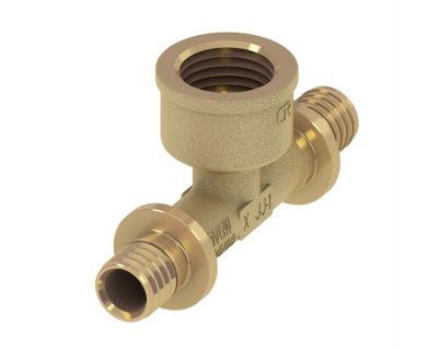 TECEflex 769534 Тройник 90° с внутренней резьбой 40 х Rp 1/2" х 40