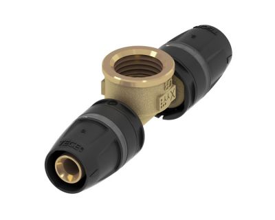 TECElogo 8610406 Тройник 90°с внутренней резьбой 32 х Rp 1" х 32