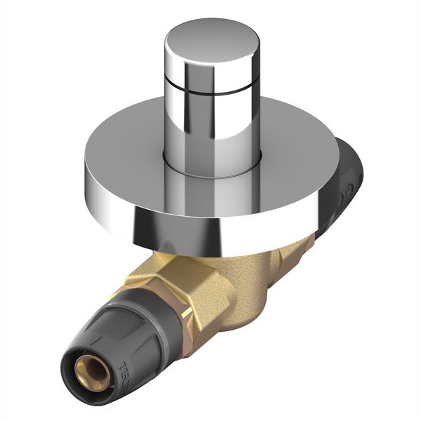 TECElogo 8780116 Шаровой кран скрытого монтажа с декоративным колпачком ...