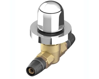 TECElogo 8780020 Шаровой кран скрытого монтажа с рукояткой, 20 мм, для трубы 