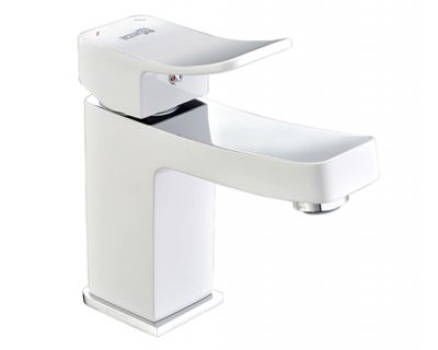 Смеситель для умывальника WasserKraft Aller 1063 WHITE