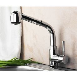 Смеситель для кухни WasserKraft Main 4166 с выдвижной лейкой