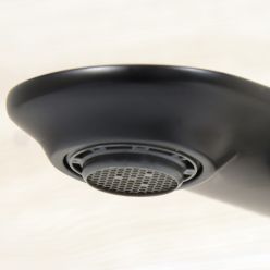 Смеситель для ванны и душа WasserKraft Elbe 740, черный