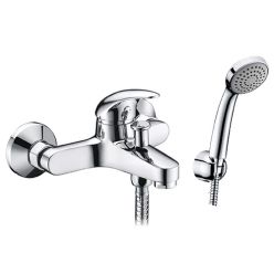 Смеситель для ванны и душа WasserKraft Isen 2601 с коротким изливом