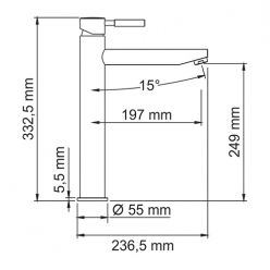 Смеситель для умывальника WasserKraft Main 4103H