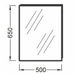 Зеркало 50х65 Jacob Delafon Odeon Up EB1081-NF